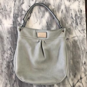 Marc Jacobs purse hobo tote Hillier cement bag